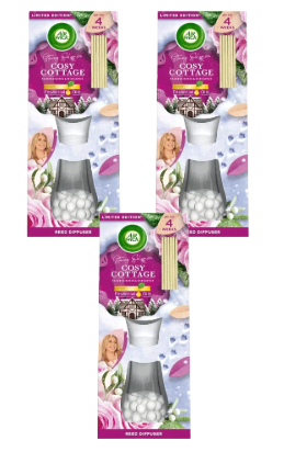 Airwick Stacey Solomon Cosy Cottage Reed Diffuser 42ml x 3